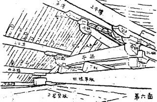 《中国营造学社彚刊》第七卷「佛光寺」东大殿梁架层图