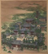 志莲净苑(水陆法会 下堂十三席彩绘)